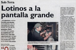 Lotinos a la pantalla grande