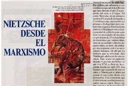 Nietzsche desde el marxismo