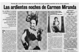 Las Ardientes noches de Carman Miranda