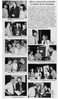 Libro y exposición proponen las mística de las montañas.