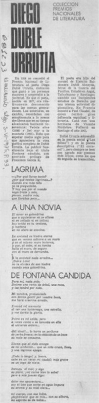 Diego Dublé Urrutia.