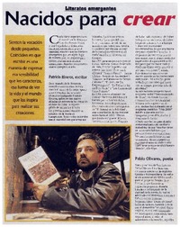 Nacidos para crear : [entrevista]