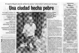 Una Ciudad hecha de pebre.