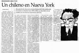 Un Chileno en Nueva York