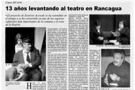 13 años levantando al teatro en Rancagua