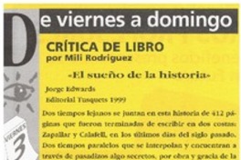 El Sueño de la historia"