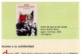 Acceso a la cotidianidad