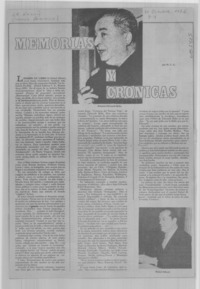 Memorias y crónicas