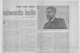 Algo más sobre Edwards Bello