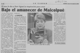 Bajo el amanecer de Maicolpué: [entrevista]