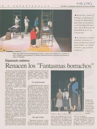 Renacen los "Fantasmas borrachos"