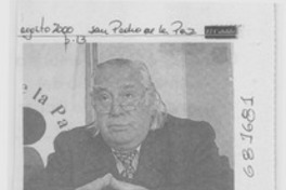 El cronista de la comuna.