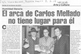 El arca de Carlos Mellado no tiene lugar para él