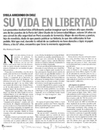 Su vida en libertad: [entrevista]