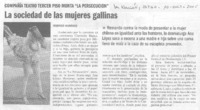 La Sociedad de las mujeres gallinas.