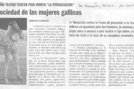 La Sociedad de las mujeres gallinas.