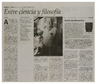 Entre ciencia y filosofía: [entrevista]