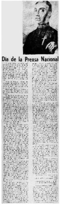 Día de la prensa nacional
