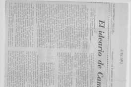 El ideario de Camilo Henríquez