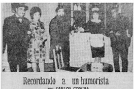 Recordando a un humorista