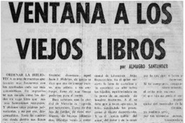 Ventana a los viejos libros