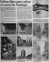 Editan libro para salvar el rostro de Santiago.