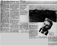Arquitectura en Chile : [entrevista]