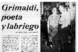 Grimaldi, poeta y labriego