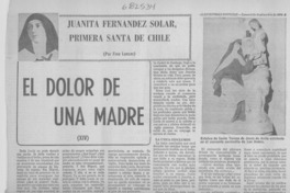 El dolor de una madre"