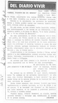 Chile, pasión de un himno