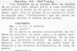 Poetas, no poetisas