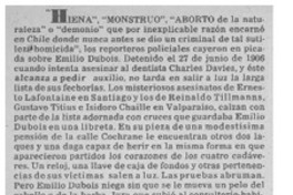 Hiena", "monstruo", "aborto de la naturaleza" o "demonio".