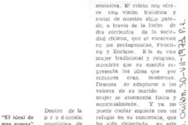 El Ideal de una esposa.