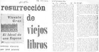 Resurrección de viejos libros