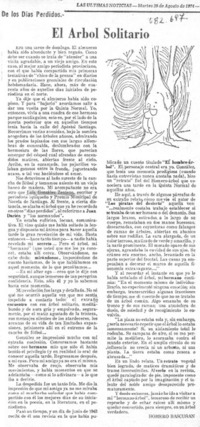 El árbol solitario