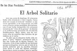 El árbol solitario