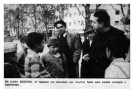 Sintetiza el compromiso social y la vida de oración".