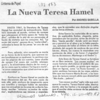 La nueva Teresa Hamel