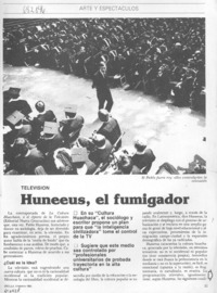 Huneeus, el fumigador