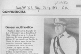 General multifacético.