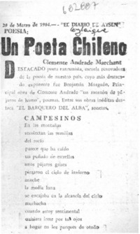Un Poeta chileno.