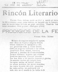 Rincón literario.