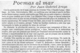 Poemas al mar