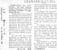 Problemas de lenguaje.