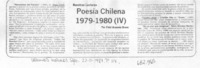 Poesía chilena 1979-1980 (IV)