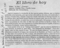 El Libro de hoy.