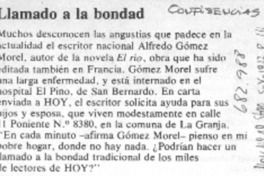 Llamando a la bondad.