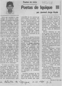 Poetas de Iquique III