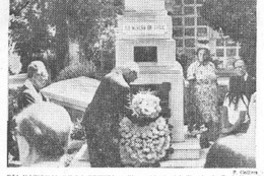 Homenaje a Fray Camilo Henríquez.