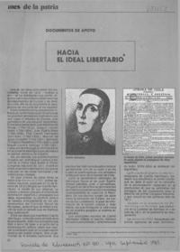 Hacia el ideal libertario.